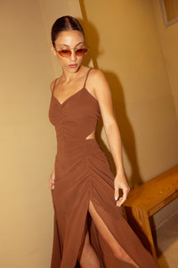 Vestido Niki marrón