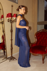 Vestido Lagos azul