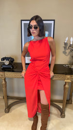 Cargar imagen en el visor de la galería, Vestido Venus rojo
