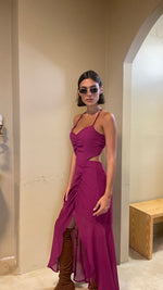 Cargar imagen en el visor de la galería, Vestido Niki uva
