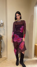 Cargar imagen en el visor de la galería, Vestido Origen estampado
