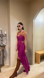 Cargar imagen en el visor de la galería, Vestido Niki uva
