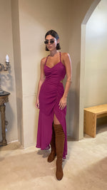 Cargar imagen en el visor de la galería, Vestido Niki uva
