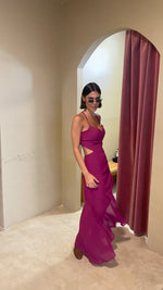 Cargar imagen en el visor de la galería, Vestido Niki uva
