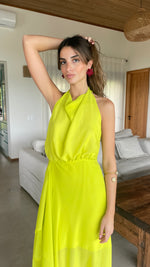 Cargar imagen en el visor de la galería, Vestido Saboga amarillo
