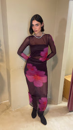 Cargar imagen en el visor de la galería, Vestido Origen estampado
