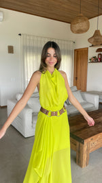 Cargar imagen en el visor de la galería, Vestido Saboga amarillo
