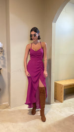 Cargar imagen en el visor de la galería, Vestido Niki uva
