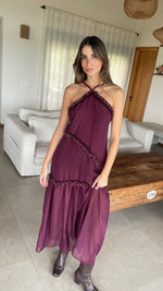Cargar imagen en el visor de la galería, Vestido Coiba bordeaux
