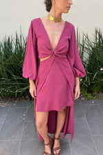 Cargar imagen en el visor de la galería, Vestido Tulum liso
