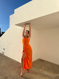 Vestido Sumatra naranja