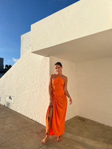 Vestido Sumatra naranja