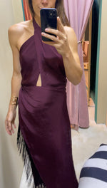 Cargar imagen en el visor de la galería, Vestido Algeciras bordeaux
