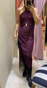 Cargar imagen en el visor de la galería, Vestido Algeciras bordeaux
