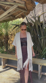 Cargar y reproducir el video en el visor de la galería, Ruana Ocaso
