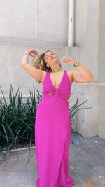 Cargar imagen en el visor de la galería, Vestido Bora Bora liso
